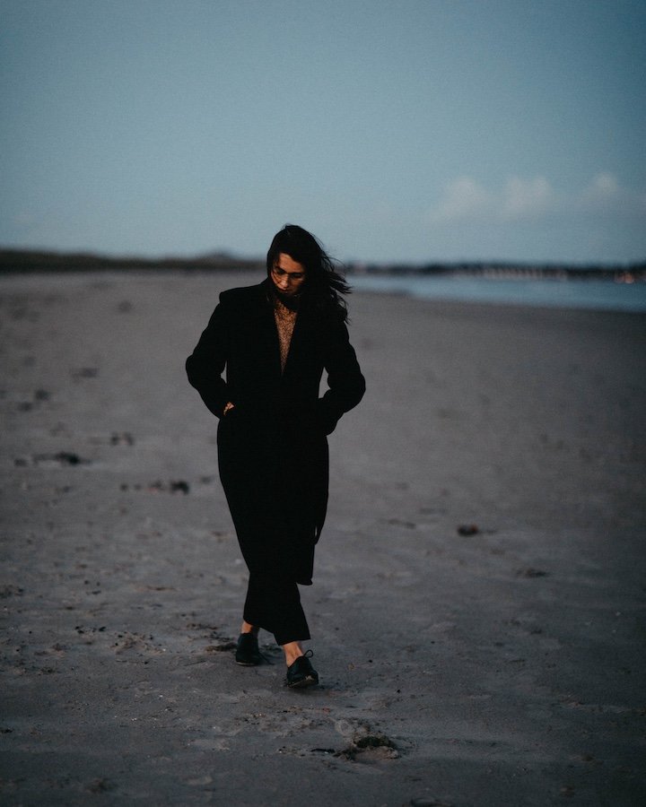 Miki — natural light portrait, Dalkey