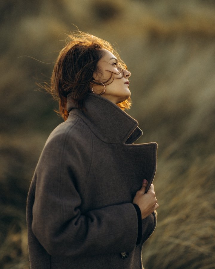 Nevidita — natural light portrait, Dublin