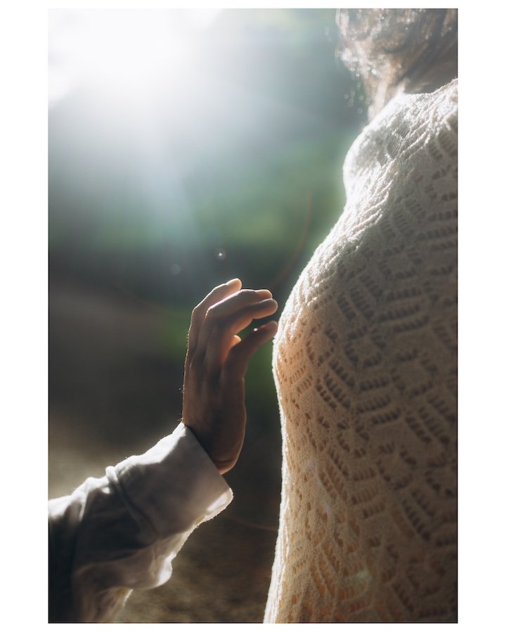 Sona & Chiragh — woodland maternity portrait, Glendalough, Wicklow