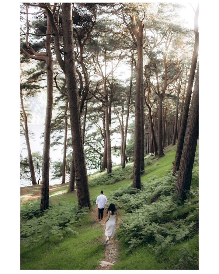 Sona & Chiragh — expecting couple in the Wicklow Mountains