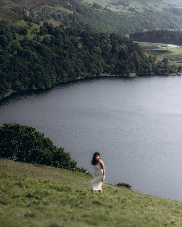 Sona & Chiragh — maternity session in Glendalough woodland, Wicklow