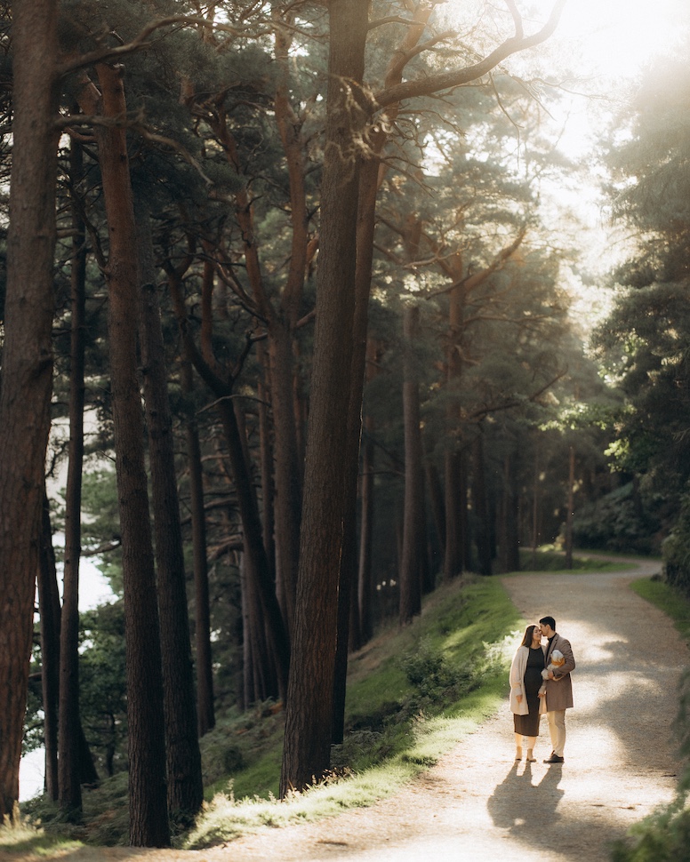 Tatiana & Ivan — Glendalough valley maternity session, Glendalough, Co. Wicklow
