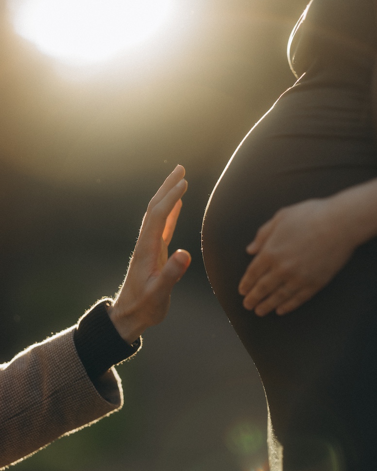 Tatiana & Ivan — pine trees maternity portrait, Glendalough, Co. Wicklow