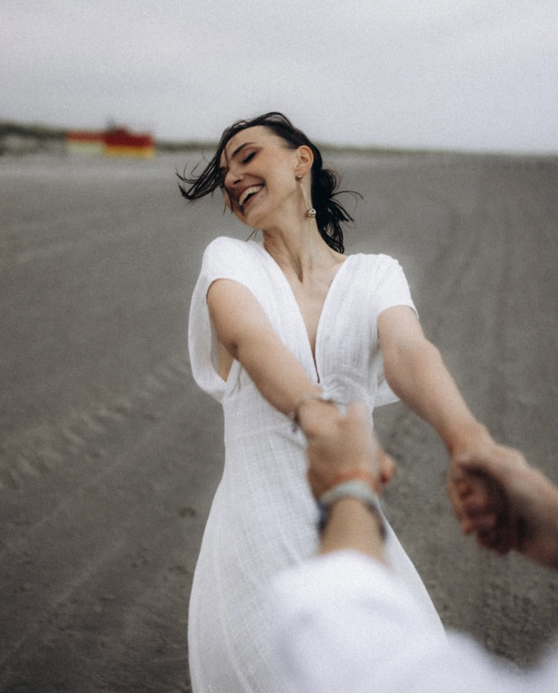 Zoya & Alex — sea dunes portrait Dublin Bay, Bull Island, Dublin Bay