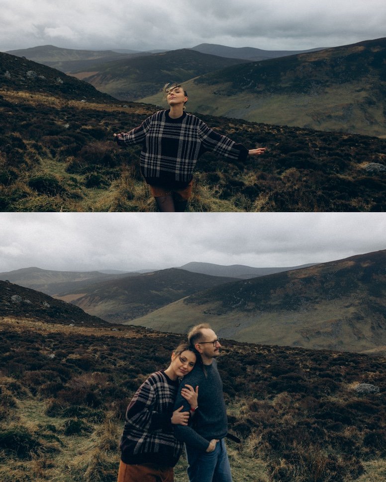Zoya & Alex — Zoya and Alex maternity Wicklow, Wicklow Mountains