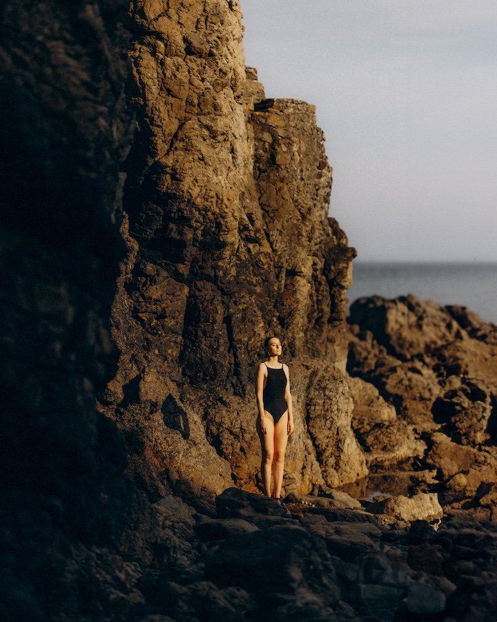 Zoya — natural light portrait, Howth