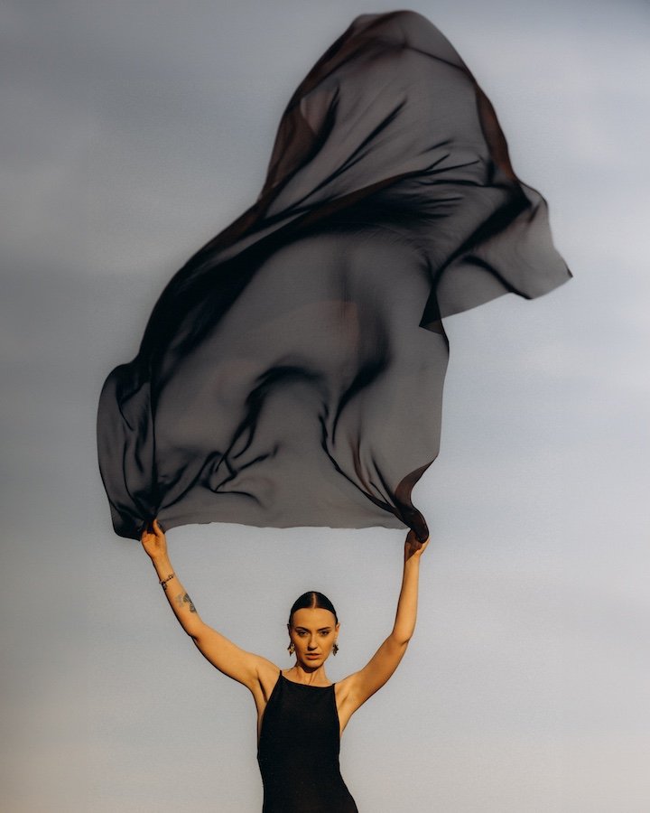 Zoya — natural light portrait, Howth