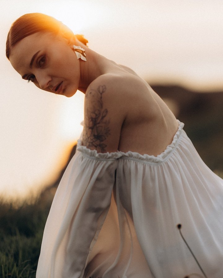 Zoya — natural light portrait, Howth