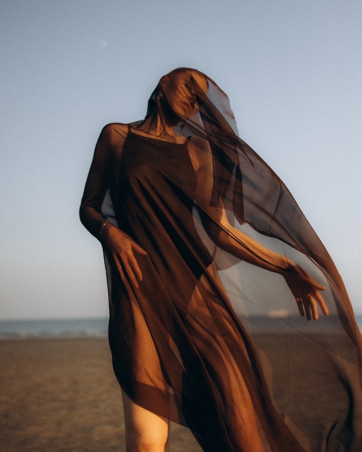 Zoya — portrait, Howth Cliff Walk, Dublin