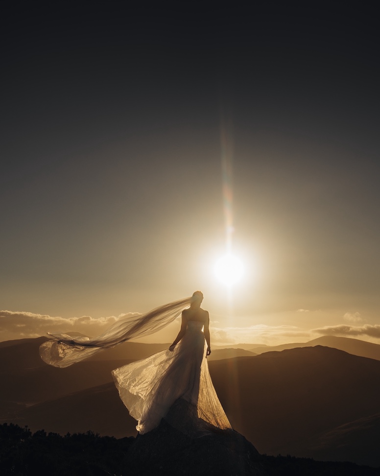 Wedding couple portrait — Ireland
